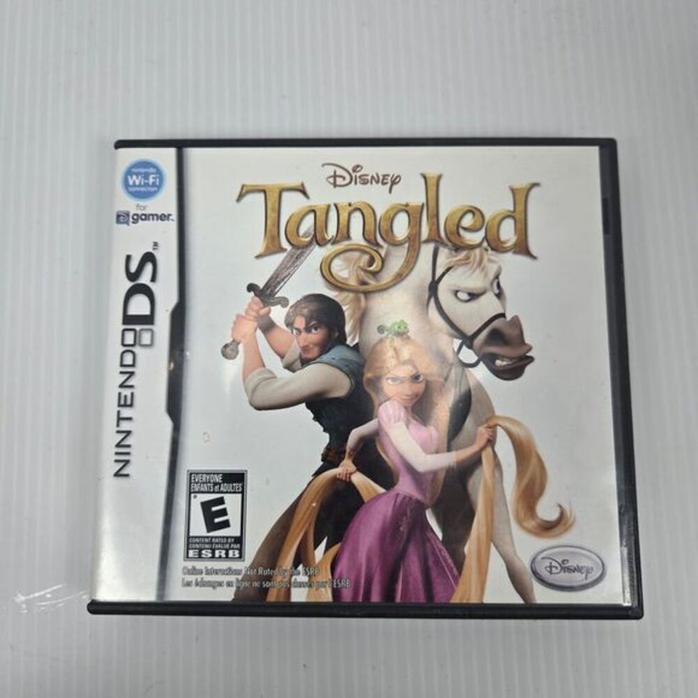 Disney Tangled‎ Nintendo DS Game Complete with Case and Manual Adventure Game